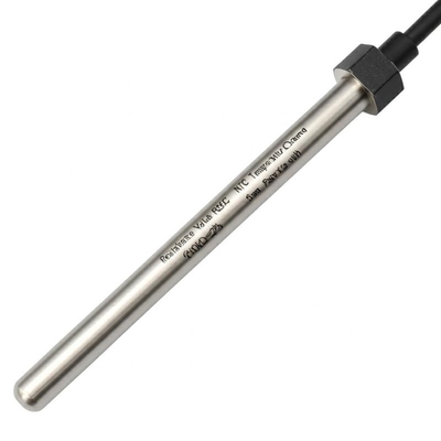 Resistance Value R25C 10KΩ±2% NTC Temperature Sensor with 5mm Probe Diameter and Customized OEM Support