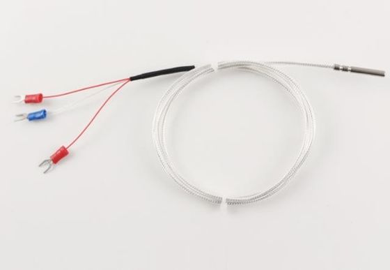 3 Wire RTD Temperature Sensor pt100 2B Accuracy With stainless steel Probe
